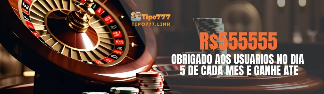 Promoções ativas para jogadores no Tipo777
